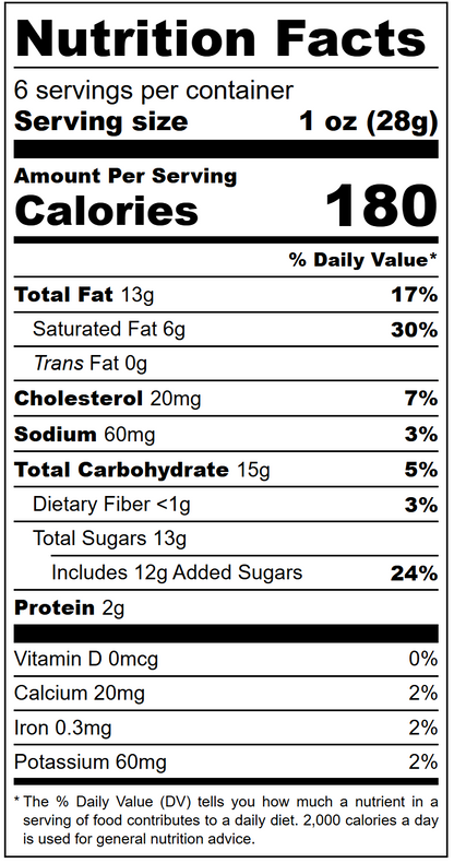 VANILLA ENGLISH TOFFEE