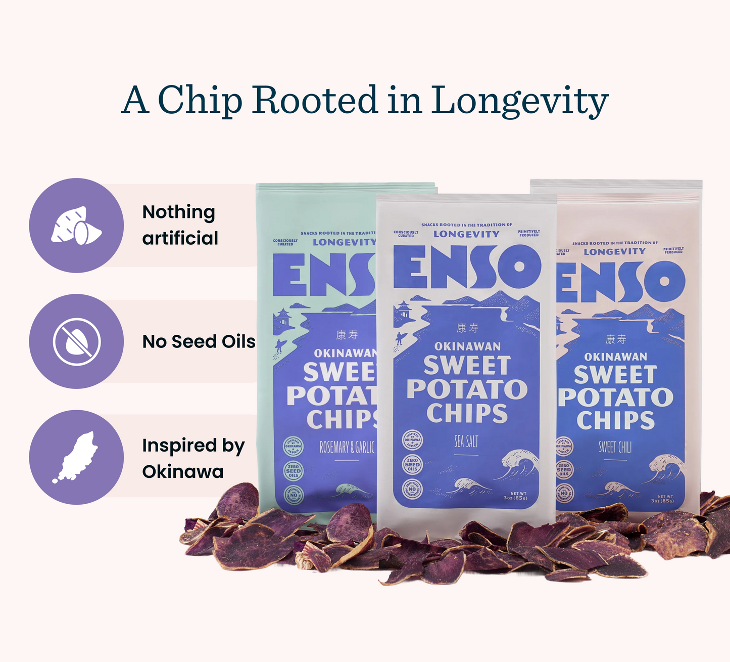 Okinawan Sweet Potato Chips | Discovery Bundle