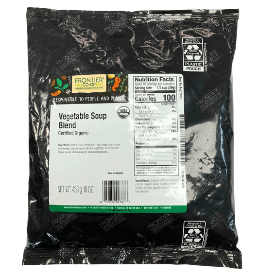 Vegetable Blend For Soup, Organic