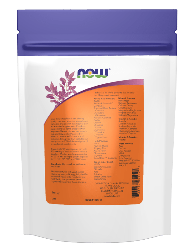 Veg Capsules Single "O"