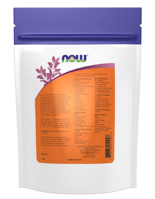 Veg Capsules Single "O"