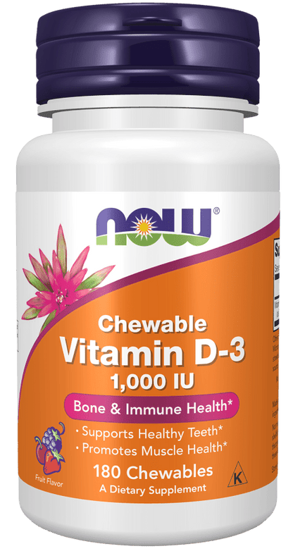 Vitamin D-3 1,000 IU, Chewable