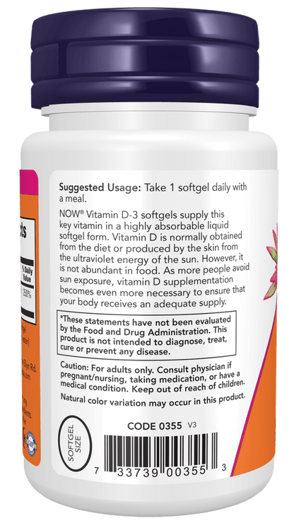 Vitamin D-3 2,000 IU