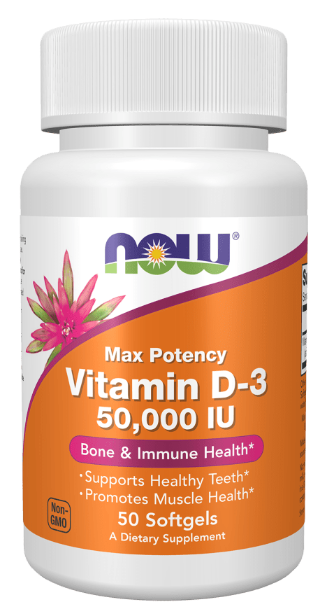 Vitamin D-3 50,000 IU Max Potency