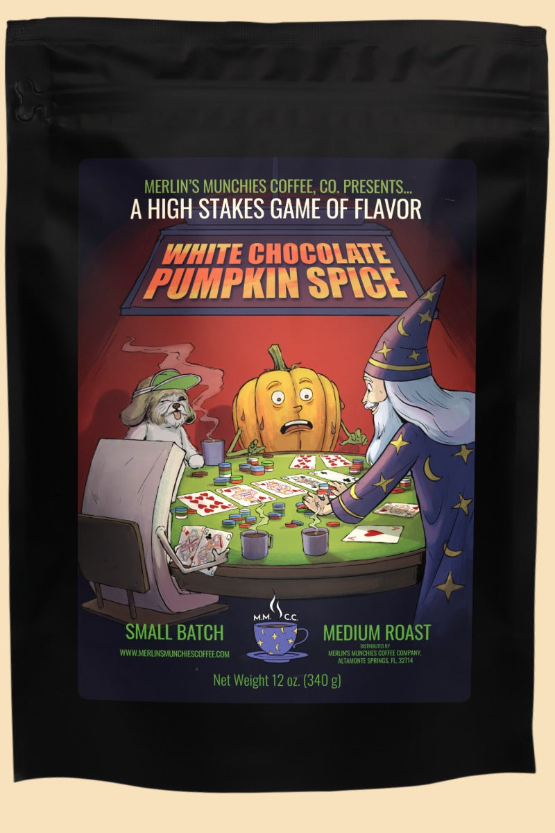 DECAF White Chocolate Pumpkin Spice 12 oz