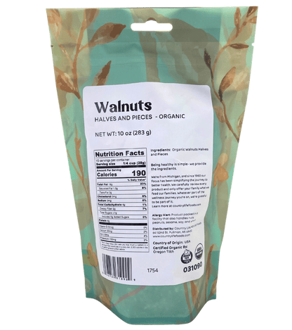 Walnut Pieces, Organic