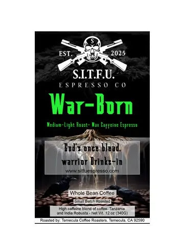 War - Born Max Caffeine Espresso