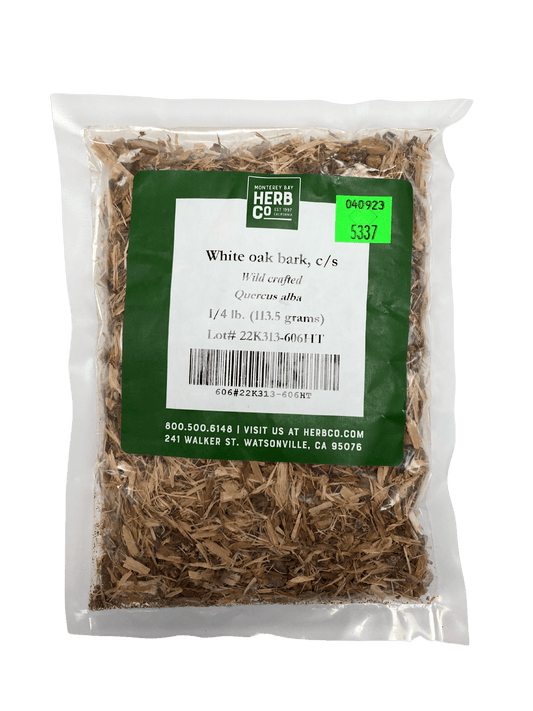 White Oak Bark, Cut, Sifted