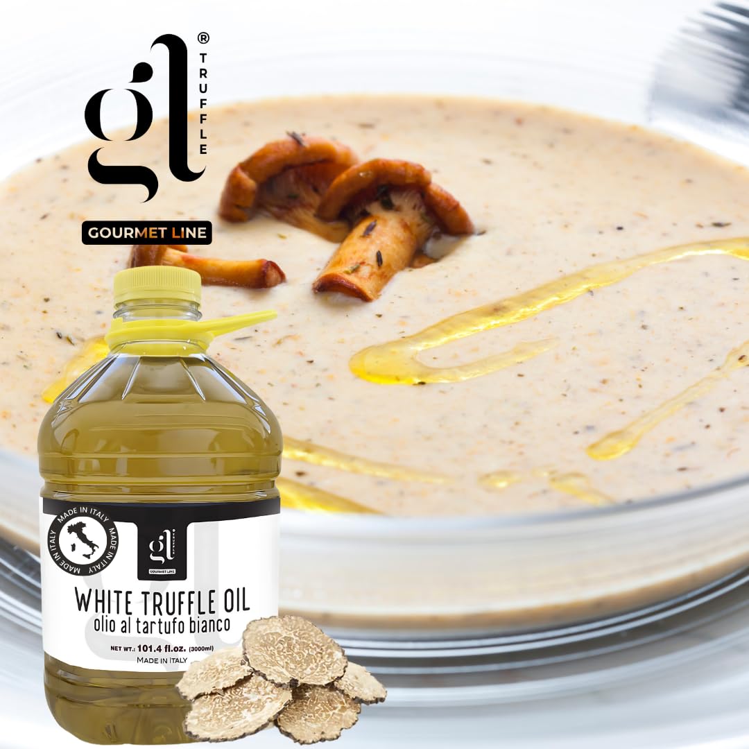 GL Truffle Gourmet, White Truffle Oil Bulk 3 liters (97 fl.oz)