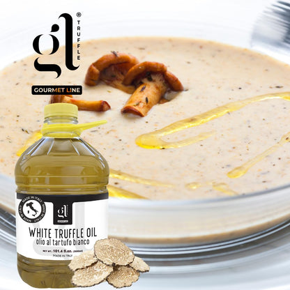 GL Truffle Gourmet, White Truffle Oil Bulk 3 liters (97 fl.oz)