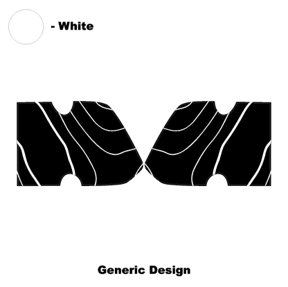 Interior Door Cup Protector Kit - 2021+ Bronco