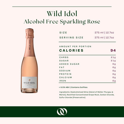 Wild Idol - Alcohol Free Sparkling Rose 375ml