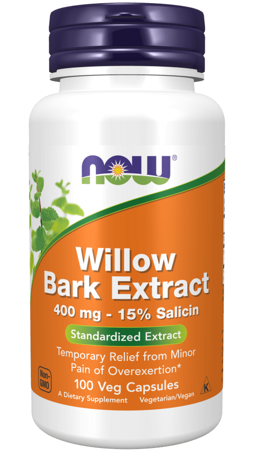 Willow Bark Extract 400mg-15% Salicin