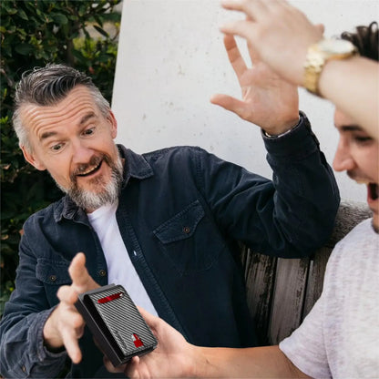 RUNBOX Slim Leather Wallet w/ RFID & 11 Card Slots