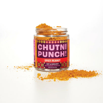 Chutni Punch Spicy Peanut Jar - 12 jars x 2 oz case
