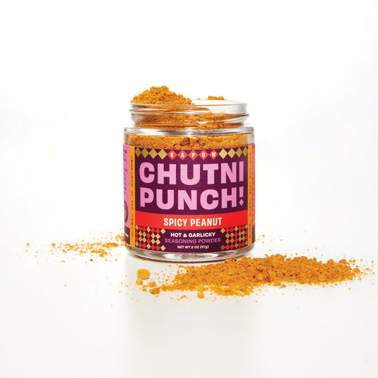 Chutni Punch Spicy Peanut Jar - 12 jars x 2 oz case