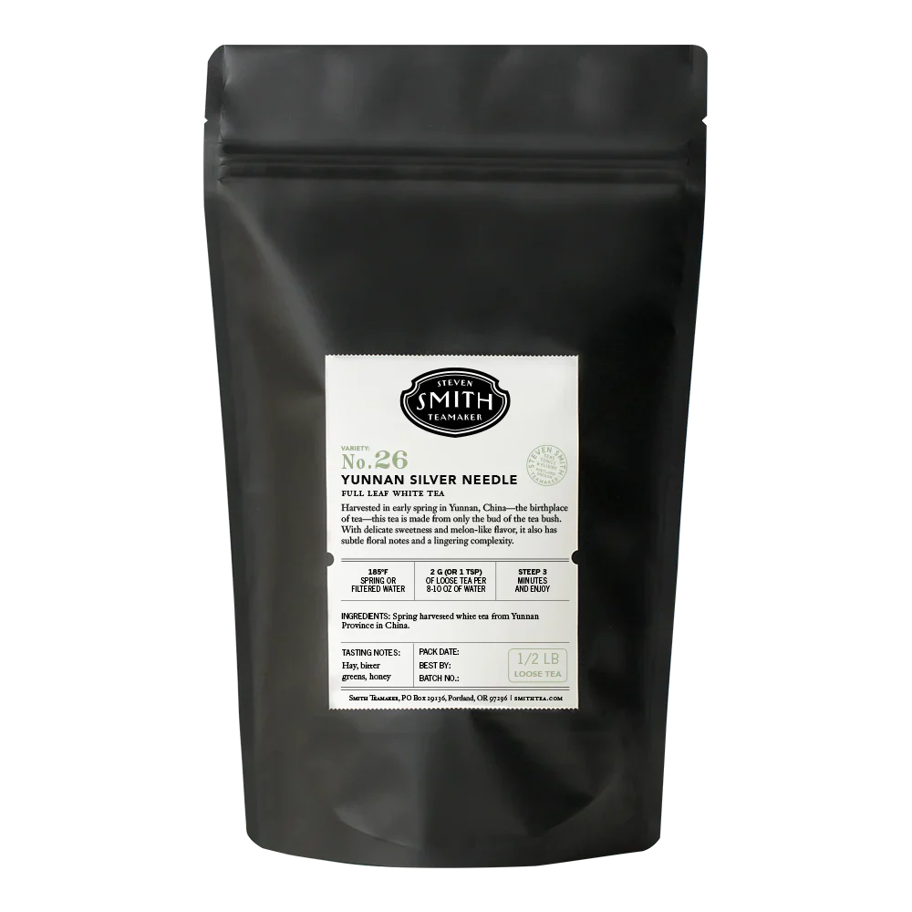 SMITH TEAMAKER - YUNNAN SILVER NEEDLE WHITE TEA BLEND NO. 26 (LOOSE LEAF, 0.5 LB)