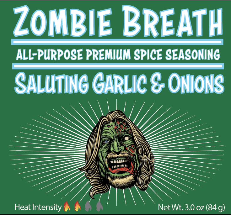 Zombie Breath: All-Purpose Spice Rub Saluting Onion and Garlic Flavors