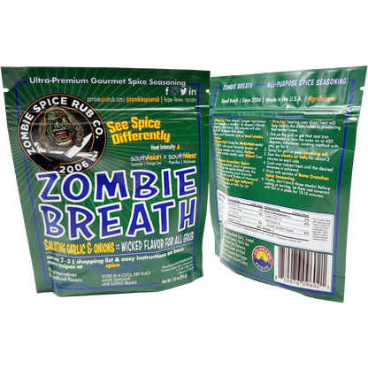Zombie Breath: All-Purpose Spice Rub Saluting Onion and Garlic Flavors