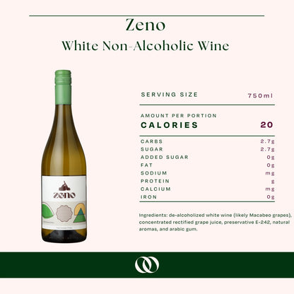 Zeno - White Non-Alcoholic Wine - 750ml