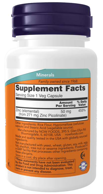 Zinc Picolinate 50mg