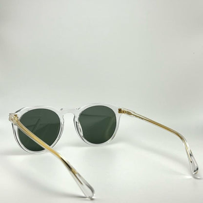 Crystal Quartz Green Acetate Polarized Unisex Sunglasses