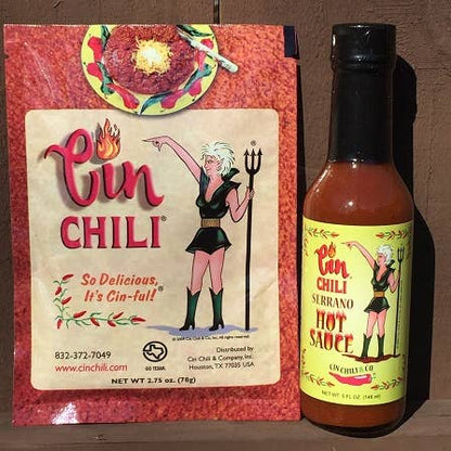Cin Chili Serrano Hot Sauce
