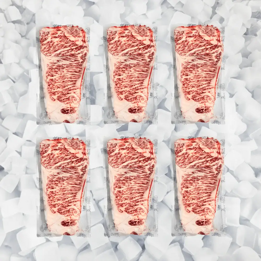 A5 Japanese Wagyu NY Strip Steak (Bulk Case)