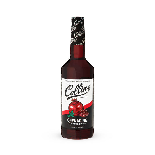 Real Sugar Grenadine Cocktail Syrup 32 oz