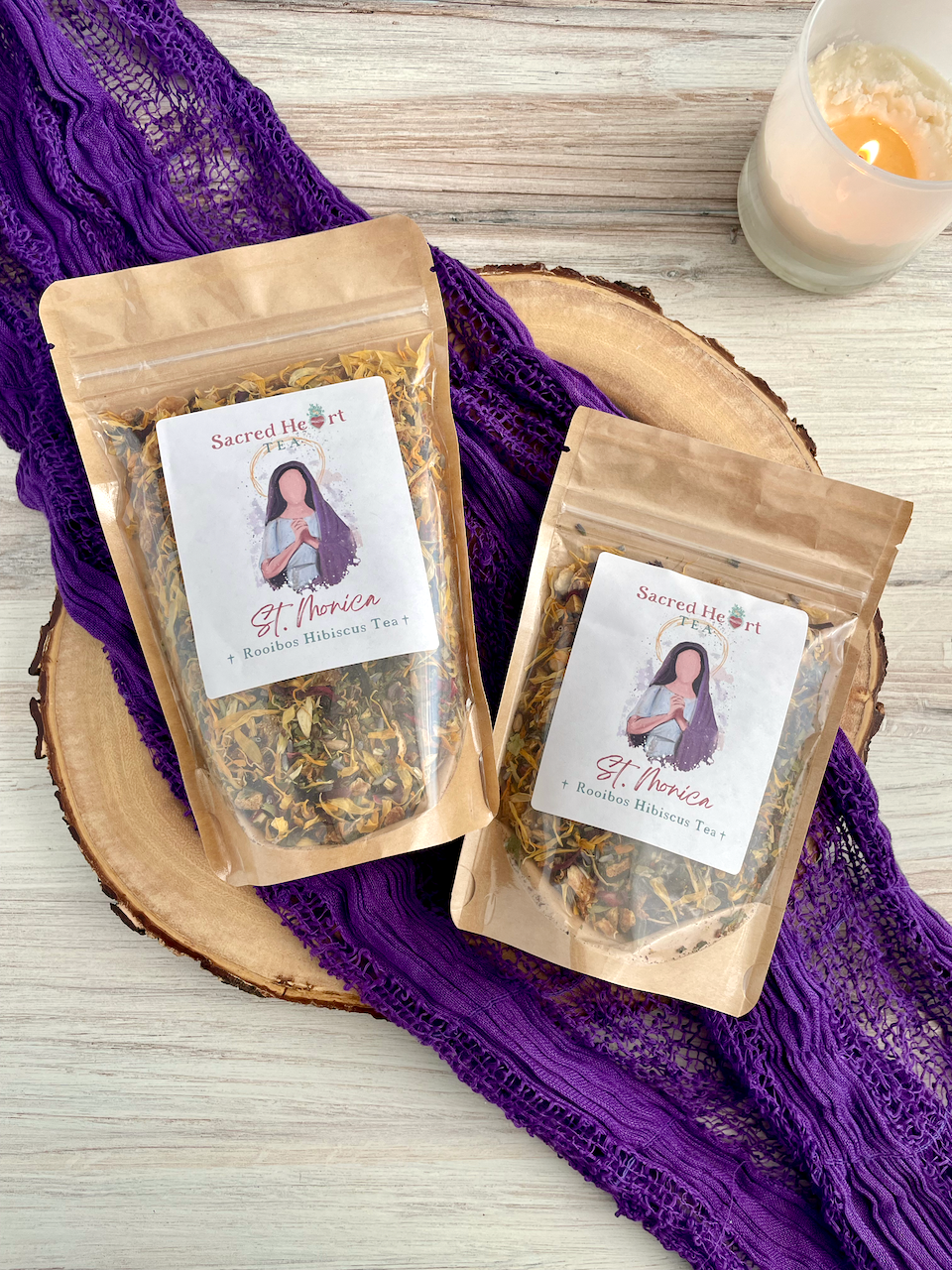 Saint Monica | Rooibos Hibiscus Tea