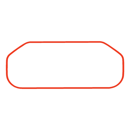 AC Controls Outline (Printed Series Vinyl) - 2021+ Bronco