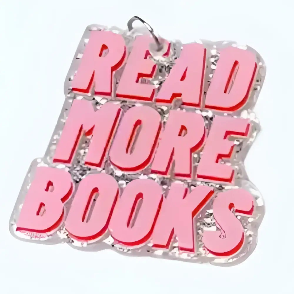 Acrylic Book–USB-C Dust Plug Charm for Kindle, Phones, and Tablets