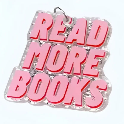 Acrylic Book–USB-C Dust Plug Charm for Kindle, Phones, and Tablets