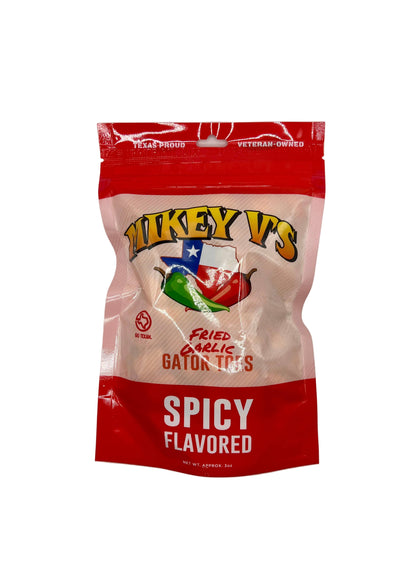 Gator Toes (Deep Fried Garlic) - Spicy: 3oz
