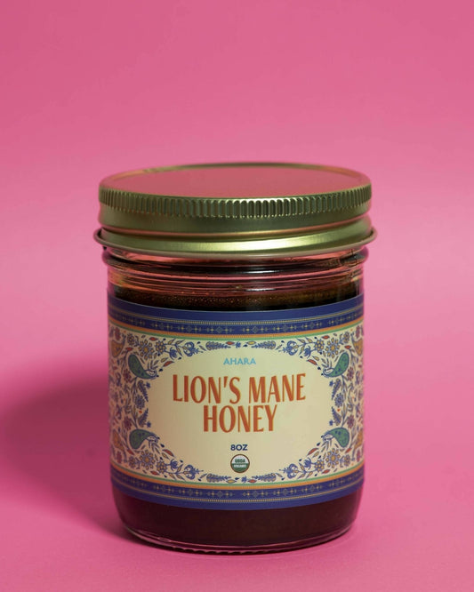 Ahara Mushrooms USDA Organic Lion's Mane Honey - 10 jars