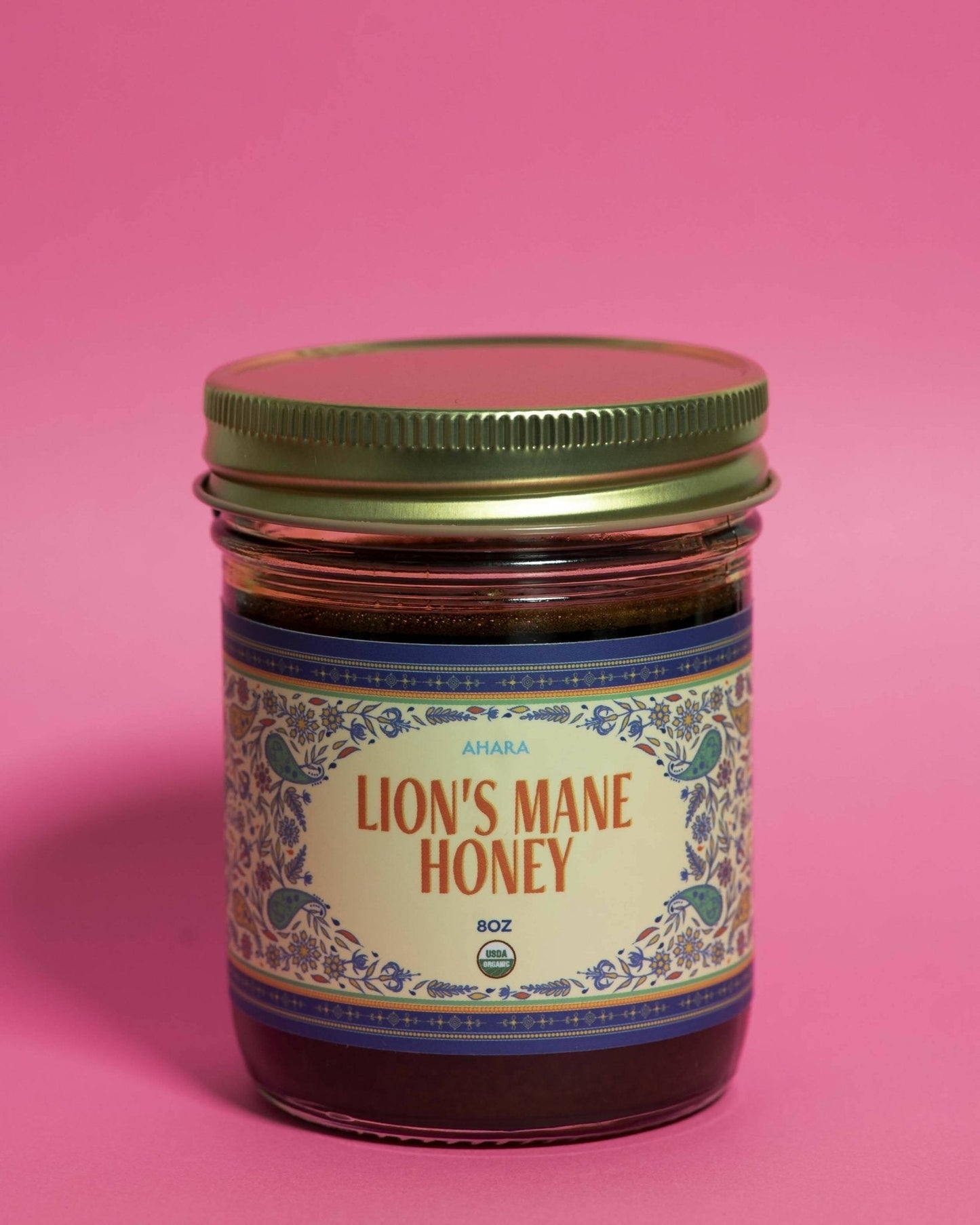 Ahara Mushrooms USDA Organic Lion's Mane Honey
