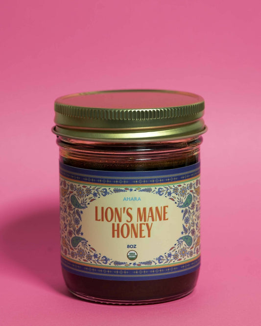Ahara Mushrooms USDA Organic Lion's Mane Honey
