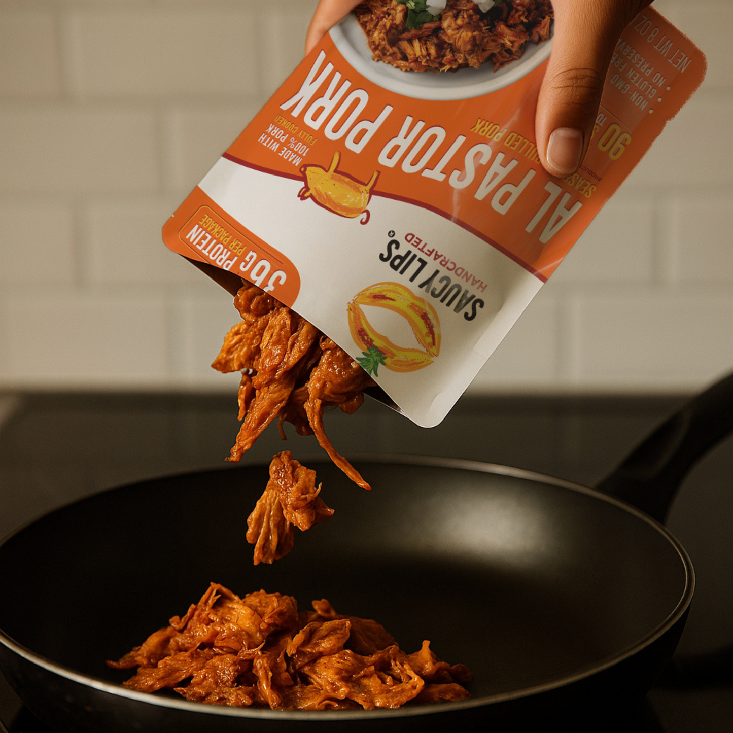 Al Pastor Pork – 36g Protein | Ready in 90 Seconds