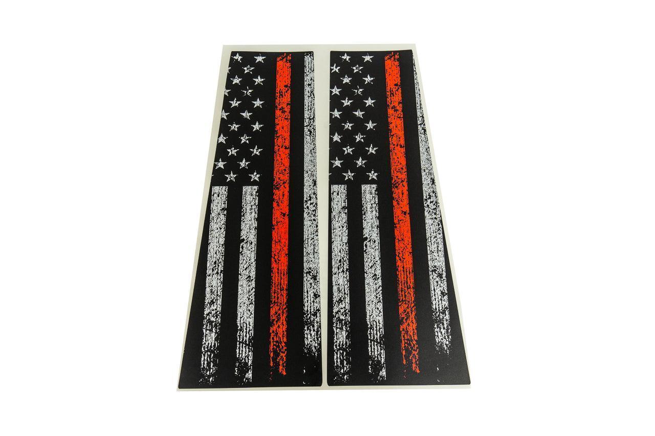 American Flag B Pillar Protection Kit (Printed Series) - 2021+ Bronco 4 Door