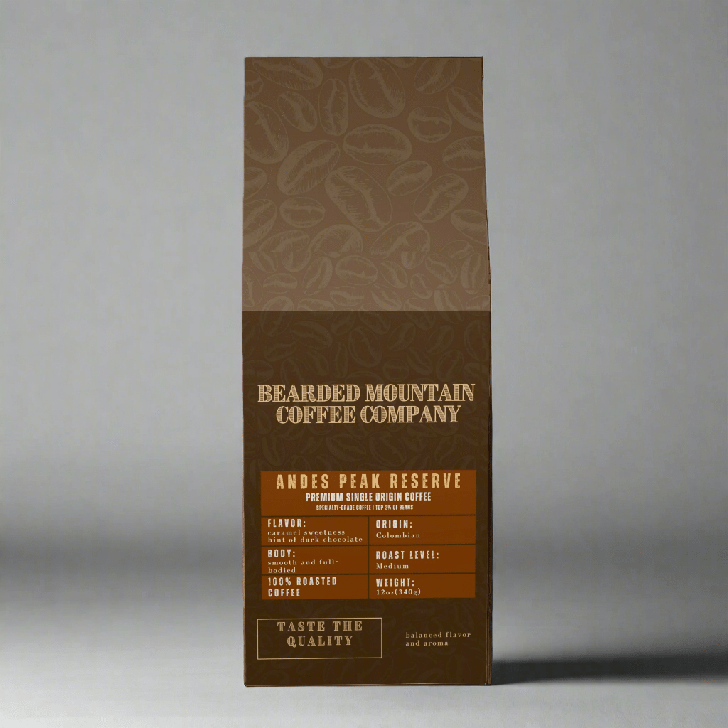 Andes Peak Reserve – Specialty Coffee Beans | Premium Colombian Roast