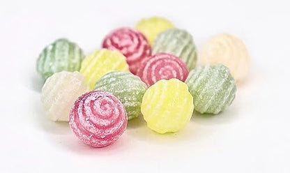 Andy Anand 220 Pc Sugar Free Spiral Candy - Hard Candy Spirals, Sweetened With Stevia. The Assortment Contains Five Flavors, Made in Spain, Stevia Candy - A Delicious and Healthy Treat 7 Oz