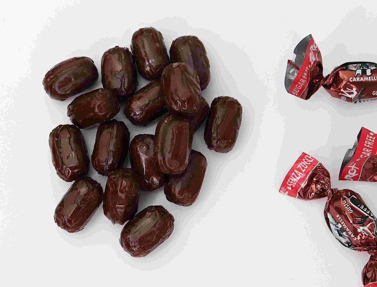 Sugar Free Coffee Candy at Andy Anand Chocolatier - Made in Europe Gluten Free & Diabetic Friendly Coffee Candy, With Real Unique Flavor Hard Candy Individually Wrapped (60 Pcs, 7 Oz)