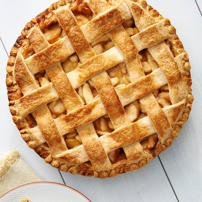 Andy Anand Apple Pie 10" - 4.5 lbs Indulgence in Every Bite, Classic Comfort: Baked Apple Pie with Tender Apples and Flaky Crust