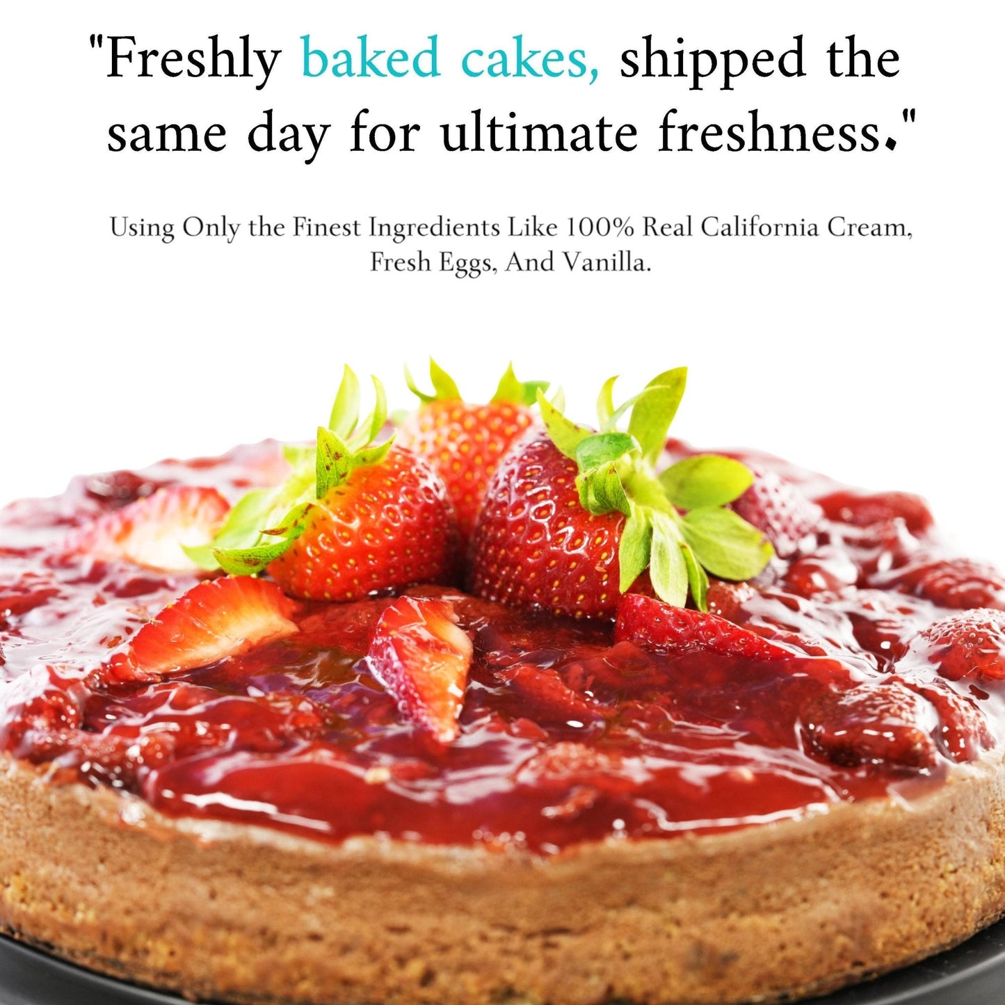 Andy Anand Chocolate Strawberry Cheesecake 9" with Real Chocolate Truffles: Cheese Cake Delivered  Home Made  (2.8 lbs)