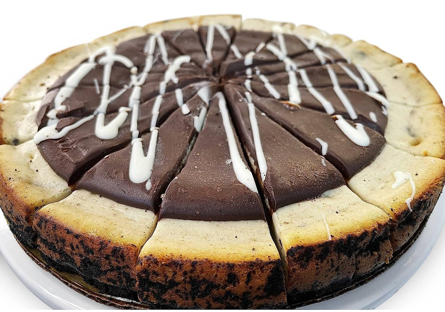 Andy Anand Cookies and Cream Cheesecake 9" - Made in Traditional Way - Freshly Baked Birthday Best Cheesecake in Ny Style (2 lbs)