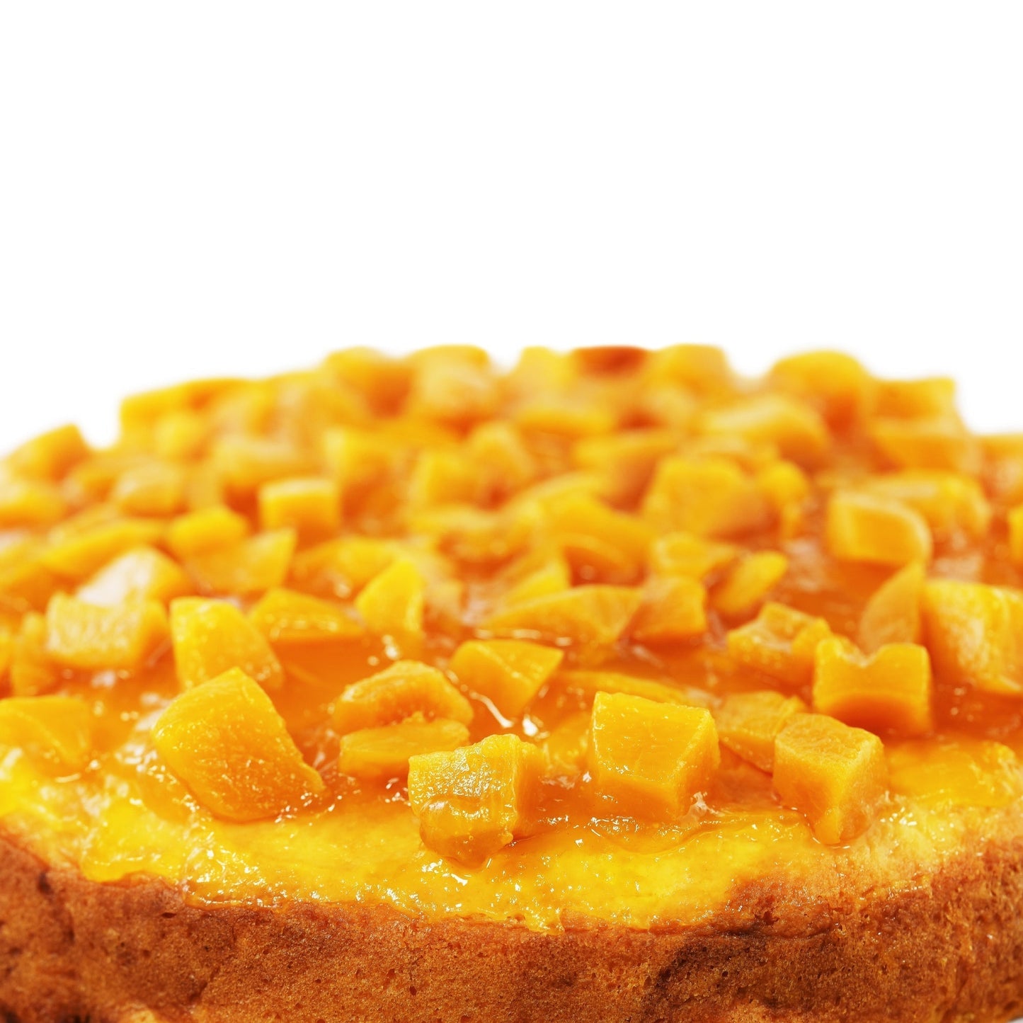 Andy Anand Delicious Sugar Free Peach Cake 9" - Divine Cake Delightful Taste From Sugar Free Bakery Dessert For Diabetic Lovers (2 lbs)