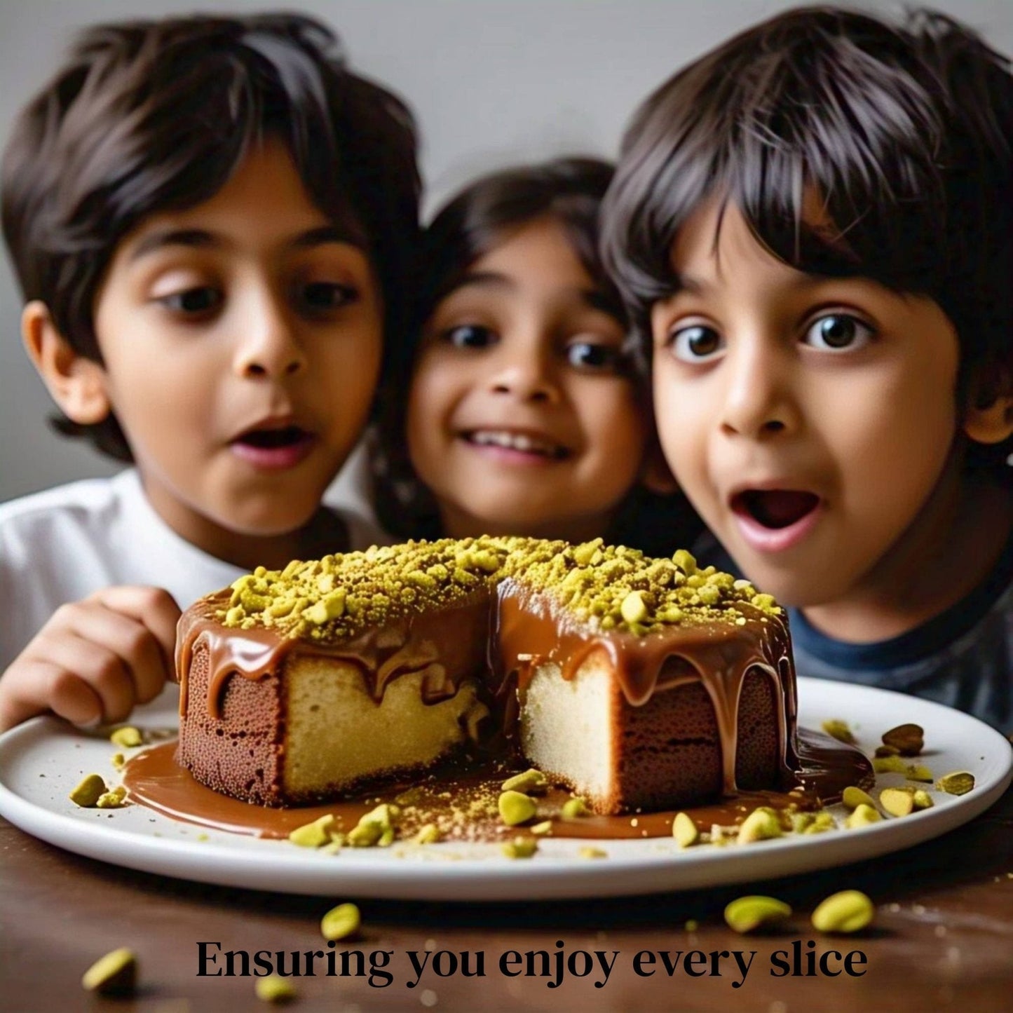 Andy Anand Exquisite 9" Cake: Freshly Crafted in Traditional Style Mango Cake ,Delight in Its Luxuriously Creamy Texture and Intense Flavor