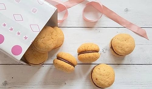 Andy Anand Deliciously Italian Authentic Baci Di Dama Cookies (Lady’s Kisses) 20 Pcs , Gluten Free, Made In Italy, Baci Di Dama: The Italian Cookies That Will Steal Your Heart