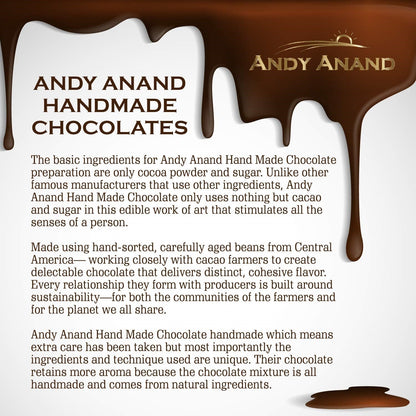 Andy Anand Exquisite 9" Chocolate Almond Cake: Freshly Crafted in Traditional Style - Amazing Decadent Cakes From Bakery (2.5 lbs)