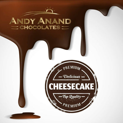 Andy Anand Traditional Cherry Cheesecake, 9-Inch, 3.4 lb – Authentic Recipe, California Cream Cheese, All-Natural, No Preservatives Gift Box